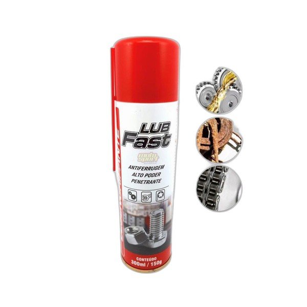 DESENGRIPANTE 300ML  SPRAY LUB FAST - LimpaMaxx Icaraí