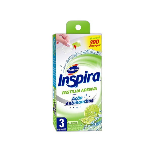 PASTILHA ADESIVA INSPIRA ODD - LimpaMaxx Icaraí