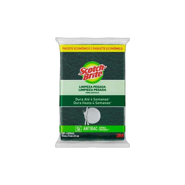 ESPONJA SCOTCH-BRITE LIMP.PESADA UN - LimpaMaxx Icaraí