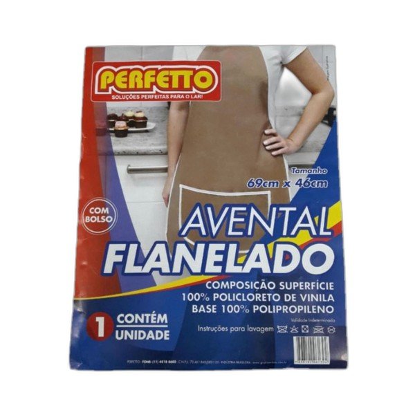 AVENTAL FLANELADO - LimpaMaxx Icaraí