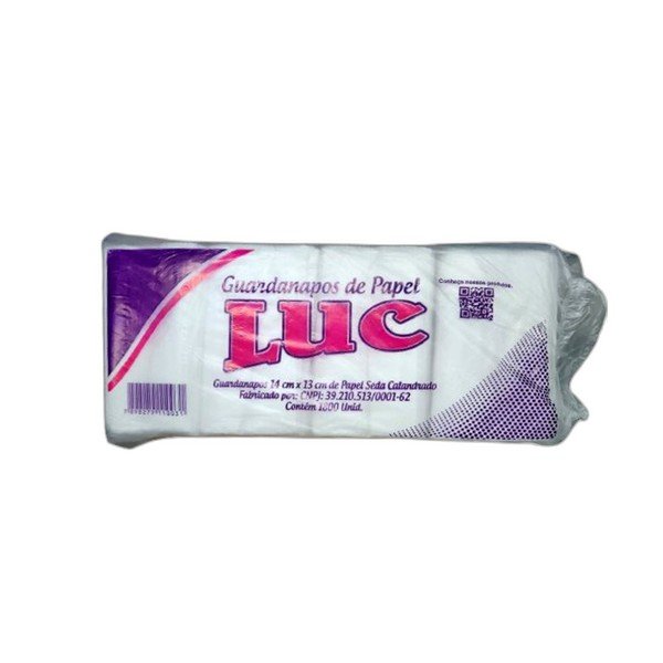 GUARDANAPO LUC 30X28CM C/100 UNIDADES - LimpaMaxx Icaraí