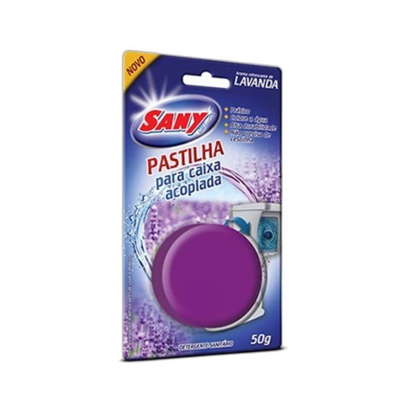 BASTÃO SANITÁRIO CAIXA ACOPLADA LAVANDA 70G - LimpaMaxx Icaraí