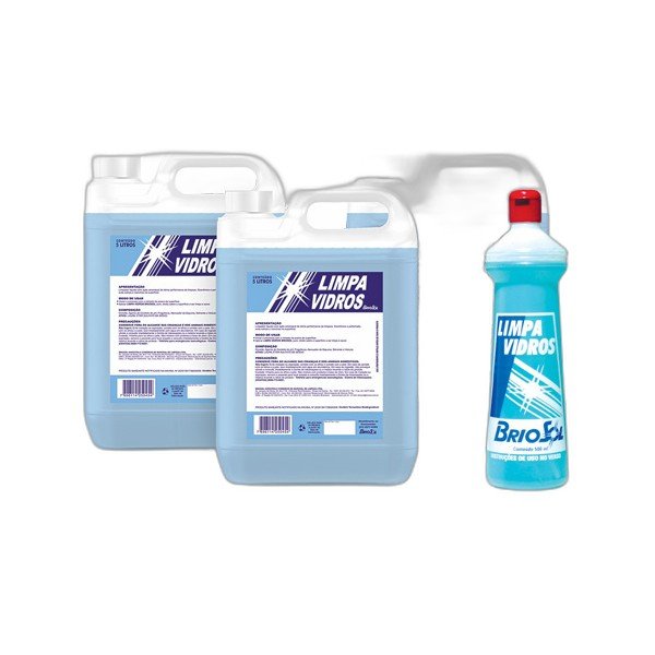 LIMPA VIDRO - BRIOSOL 500ML - LimpaMaxx Icaraí