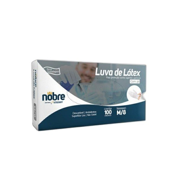 LUVA LATEX NOBRE  P/M/G - LimpaMaxx Icaraí