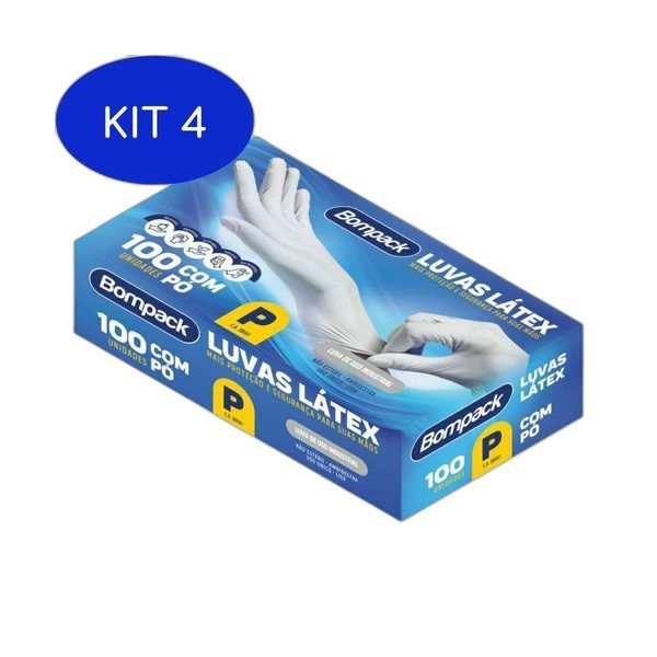 LUVA LATEX BOMPACK TAM G - LimpaMaxx Icaraí