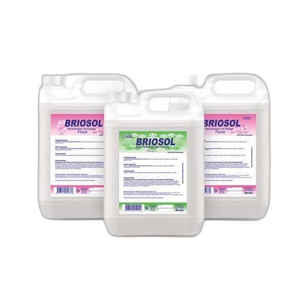 NEUTRALIZADOR ODORES BRIOSOL FRAGANCIAS 5L - LimpaMaxx Icaraí