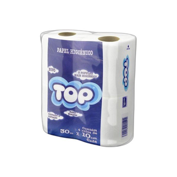 PAPEL HIGIENICO FOLHA SIMPLES C/4X30M - LimpaMaxx Icaraí