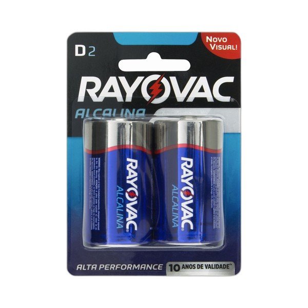 PILHA RAYOVAC GRANDE C/2 - LimpaMaxx Icaraí
