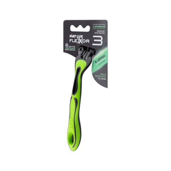 PRESTOBARBA FLEXO 3 - FIAT LUX - PRETO - LimpaMaxx Icaraí