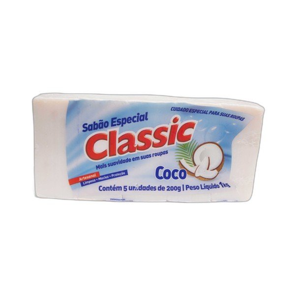 SABAO DE COCO BARRA EMBALADO 100GR - LimpaMaxx Icaraí