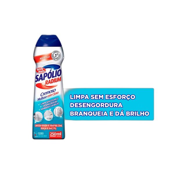 SAPOLIO EM PO - CLORO - BOMBRIL - 300G - LimpaMaxx Icaraí