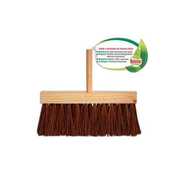 VASSOURA DE PIAÇAVA GARI 42 FUROS CABO LONGO - LimpaMaxx Icaraí