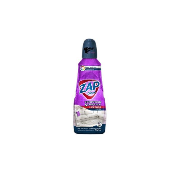 ZAP - LIMPA ESTOFADOS,CORTINAS  E CARPETES - FLORES - 500ML - LimpaMaxx Icaraí