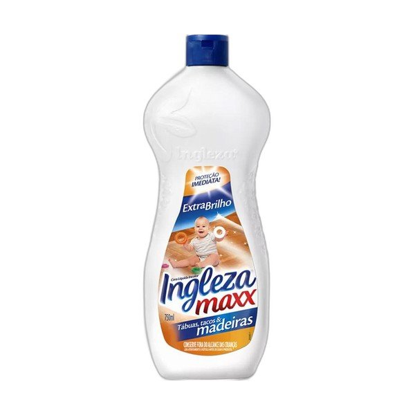 CERA LIQUIDA INGLEZA MAXX MADEIRA- 750ML - LimpaMaxx Icaraí