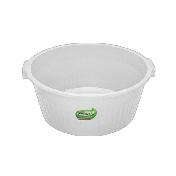 BACIA PLASTICA CANELADA 6L - LimpaMaxx Icaraí