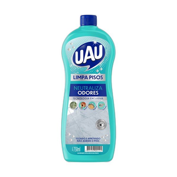 Novo: LIMPA PISO UAU - NEUTRALIZA ODORES  750ML - LimpaMaxx