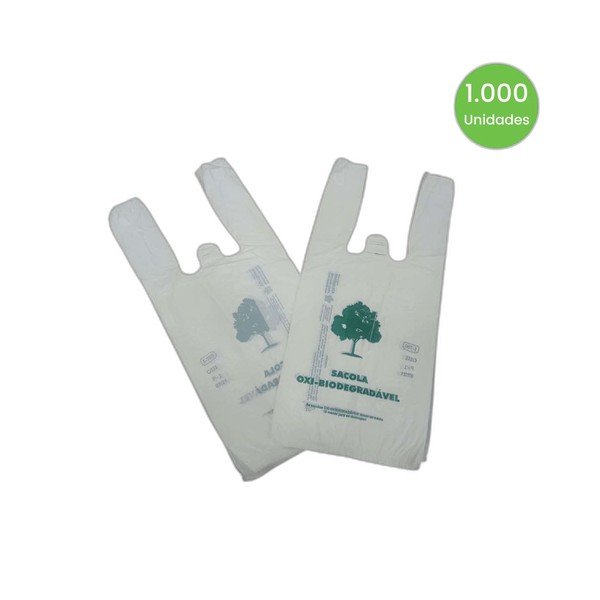 SACOLA BIODEGRADÁVEL 38X50 1,8KG - LimpaMaxx Icaraí